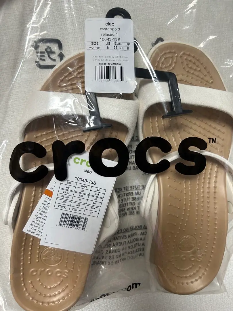 Amazon | Crocs (クロックス) レディース Cleo サンダル US