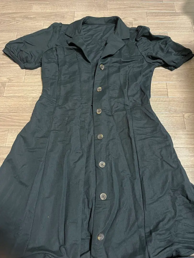 Thumbnail of GU Short Sleeve Shirt Dress M Black