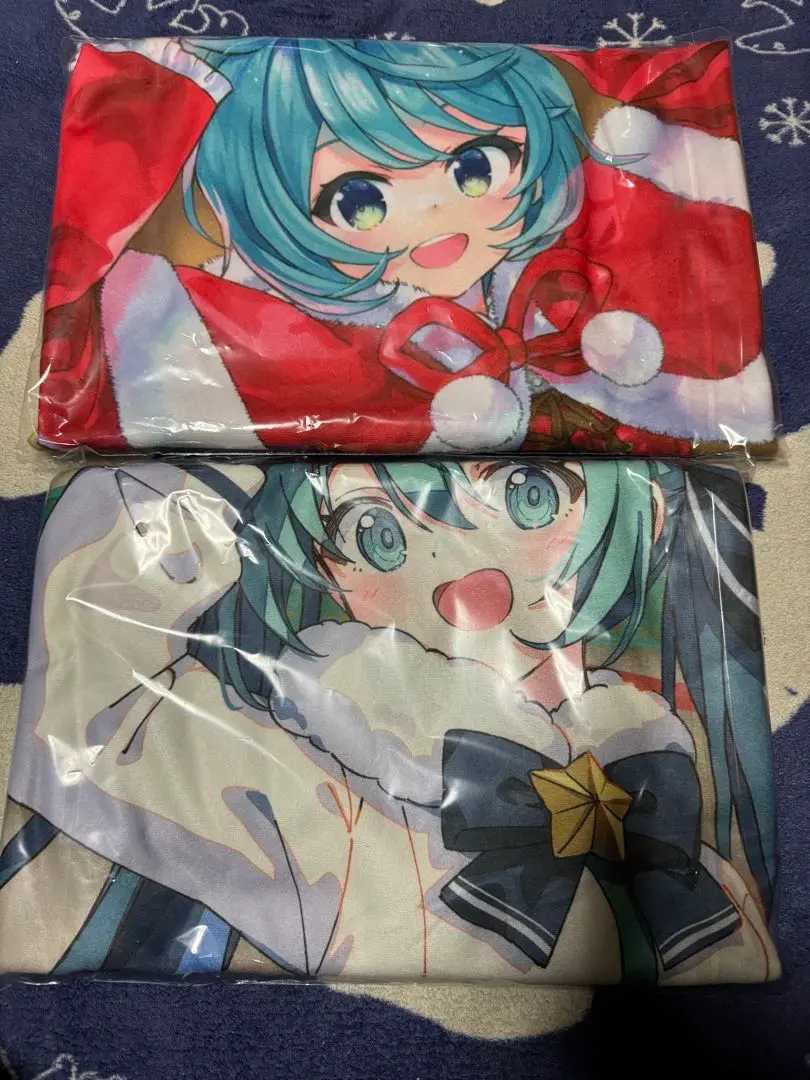 最安値☆初音ミクシリーズ　プラチナムザッカブランケット　クリスマス　2024 初音ミクシリーズ プラチナムザッカ ブランケット “初音ミク