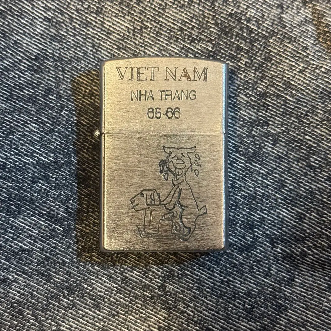 ベトナム戦争 ZIPPOライター 70-71 CU CHI スヌーピー Zippo Zippoベトナムジッポ 70's スヌーピー