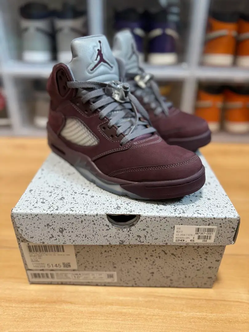 Nike Air Jordan 5 バーガンディ 未使用 マイケル・ジョーダンの名を冠した「JORDAN BRAND」から秀逸な