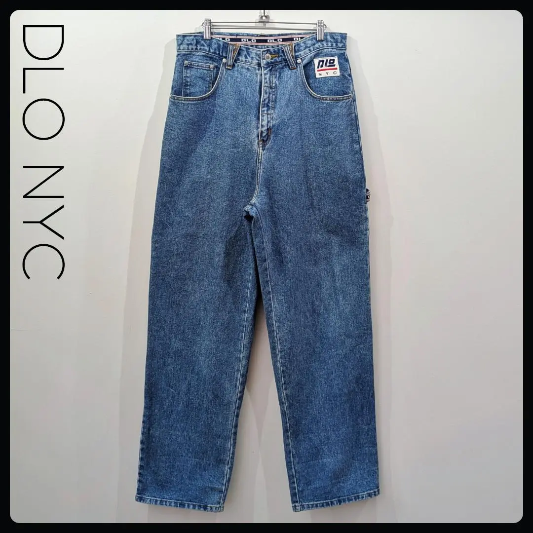 dlo-nyc ディーロー　半袖カットソー　ハーフzip 90s  ストリート dlo-nyc ディーロー半袖カットソーハーフzip 90s ストリート