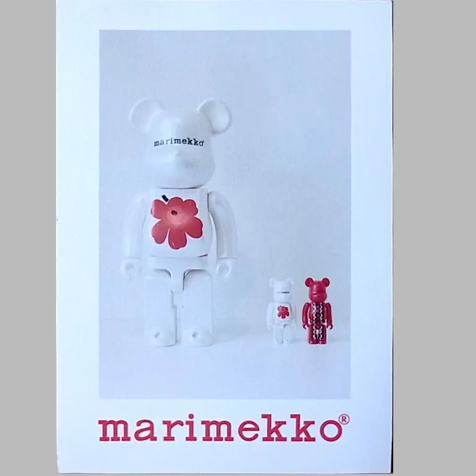 marimekko - 希少品✴マリメッコ❤ベアブリック 100 希少品✴マリメッコ❤ベアブリック 100