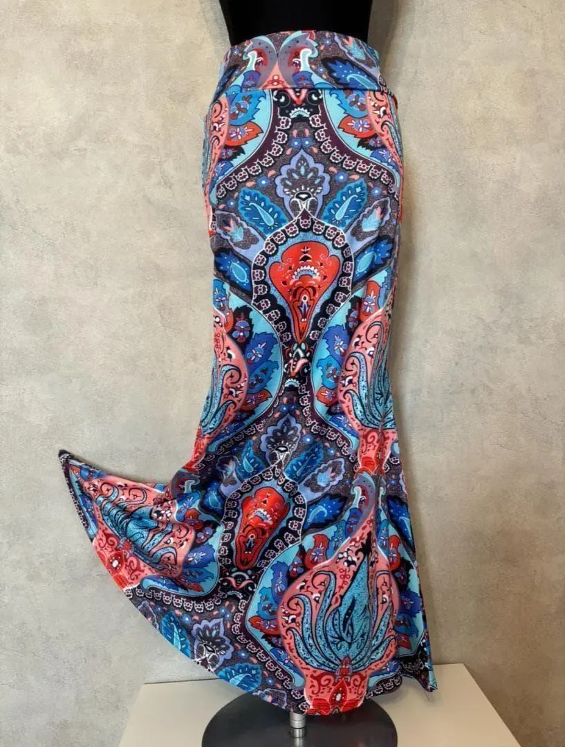 Thumbnail of Flamenco Costume Falda Mermaid Silhouette L~LL Lesson Practice B2