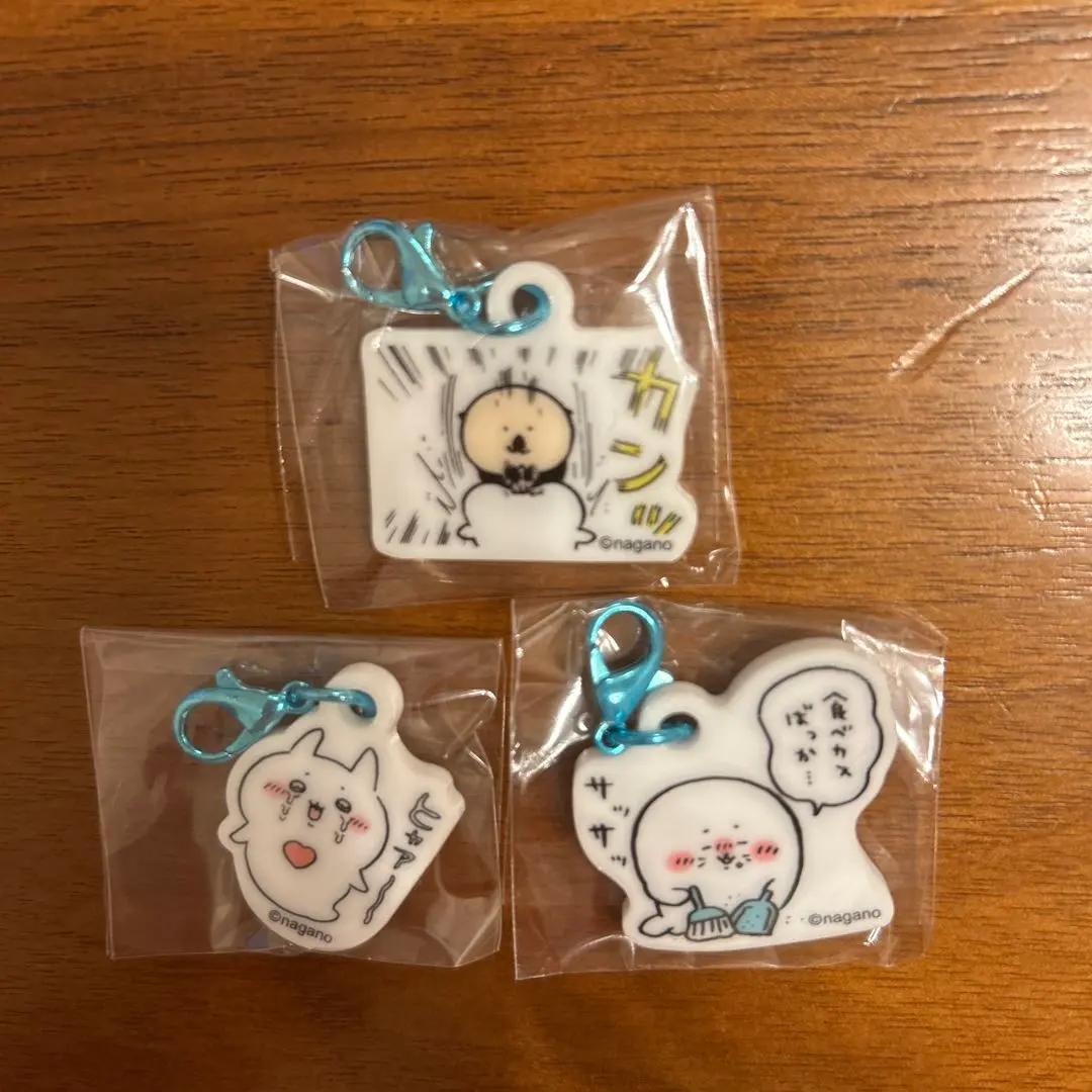 Thumbnail of Nagano Seal Acrylic Charm Gacha: Clione, Sea Otter, Food Scraps