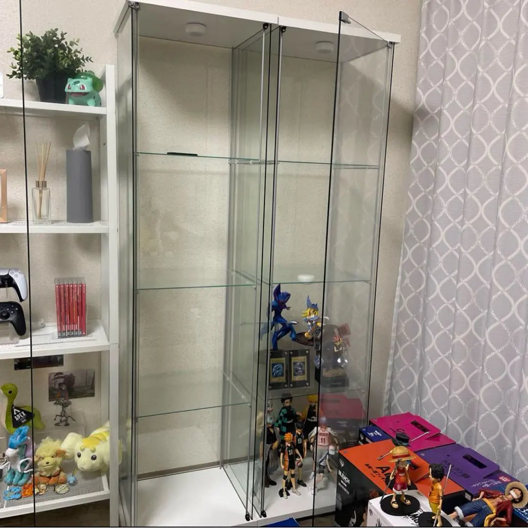 【廃盤】IKEA デトルフ 引き取り専用 廃盤 IKEA デトルフ ガラス ショーケース