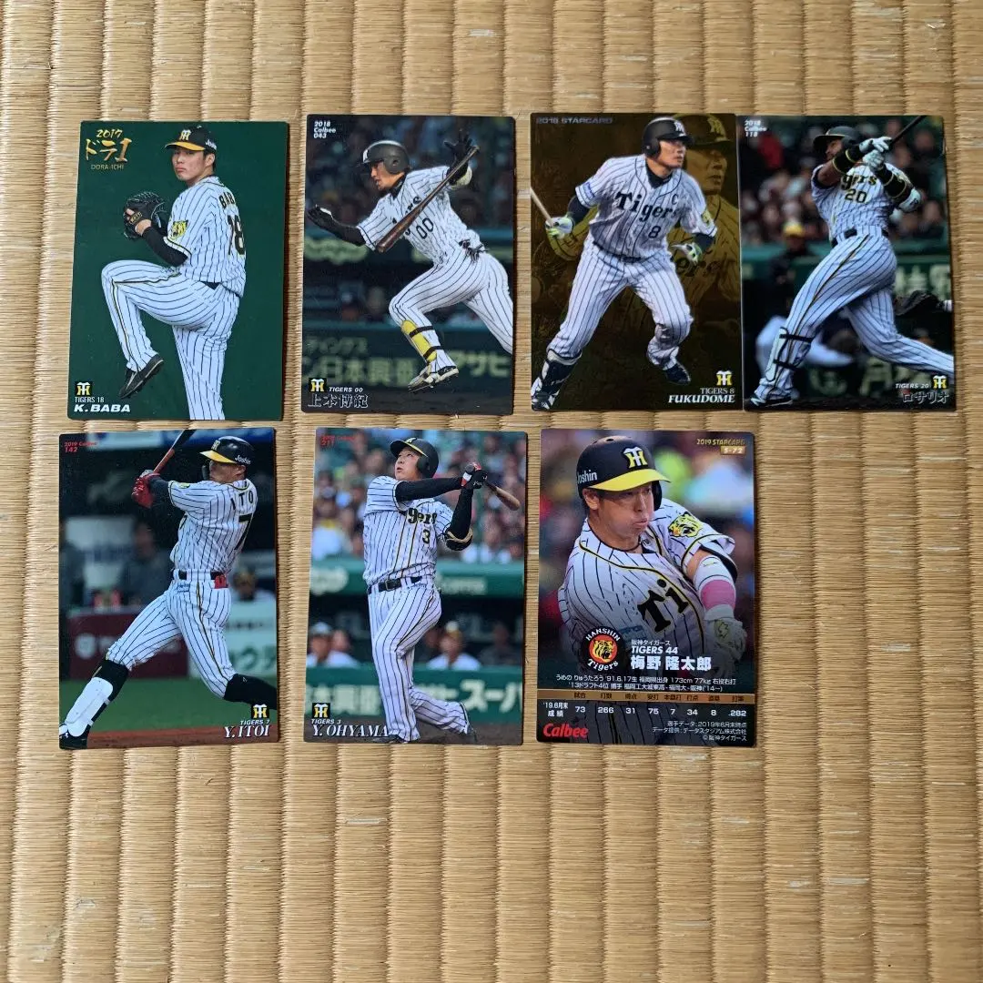 Thumbnail of Pro Baseball Chips Card Hanshin Tigers
