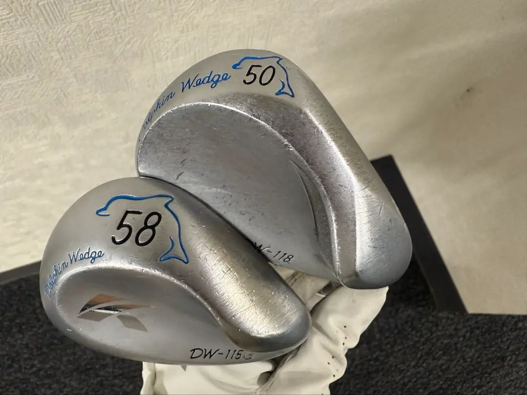 展示品　レディース　ドルフィンウェッジ　DW-120G　52度　58度 ２本 Dolphin's Wedge 52度 58度 ドルフィンウェッジ DW-120 - メルカリ