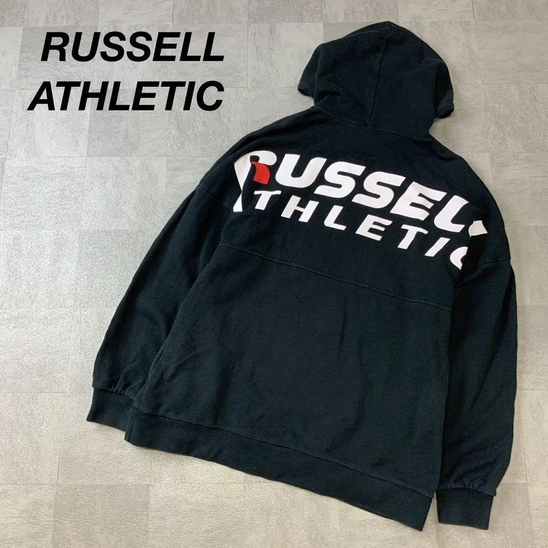 Thumbnail of RUSSELL ATHLETIC × TK Over Logo Hoodie