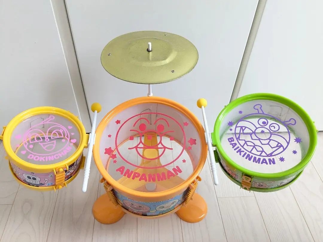 アンパンマン おおきなドラムセット　箱付き　絶版品　　早い人勝ちです 2025年最新】アンパンマン おおきなドラムセットの人気アイテム
