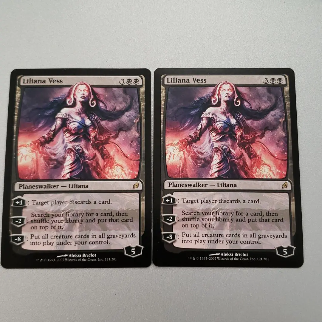 マジック：ザ・ギャザリング - MTG リリアナ ヴェス  最新プレイマット  未使用サイン入り ☆直筆サイン入り☆Steve Argyle プレイマット 《ヴェールの