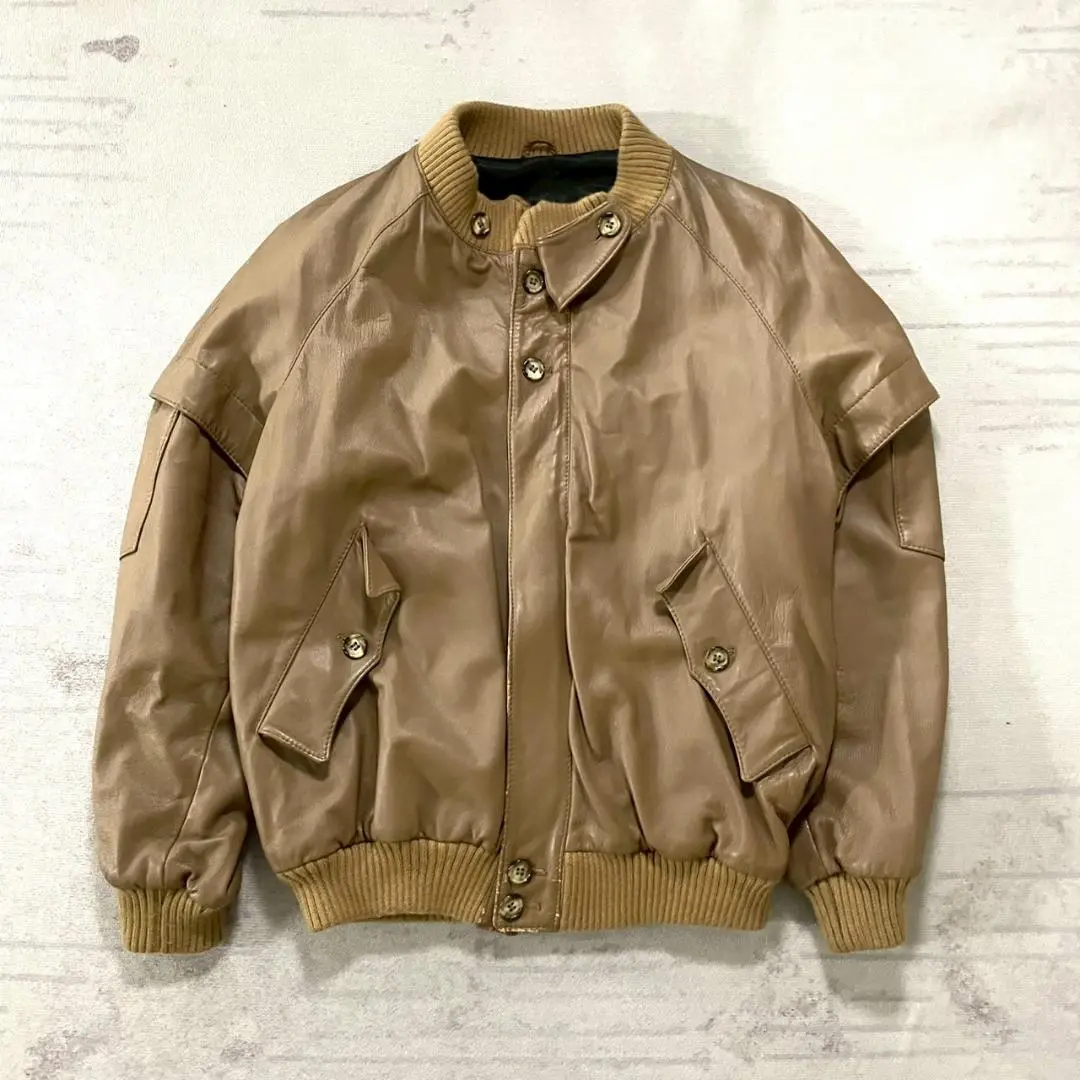 入手困難✨dunhill ライダースジャケット ハンドルジップ