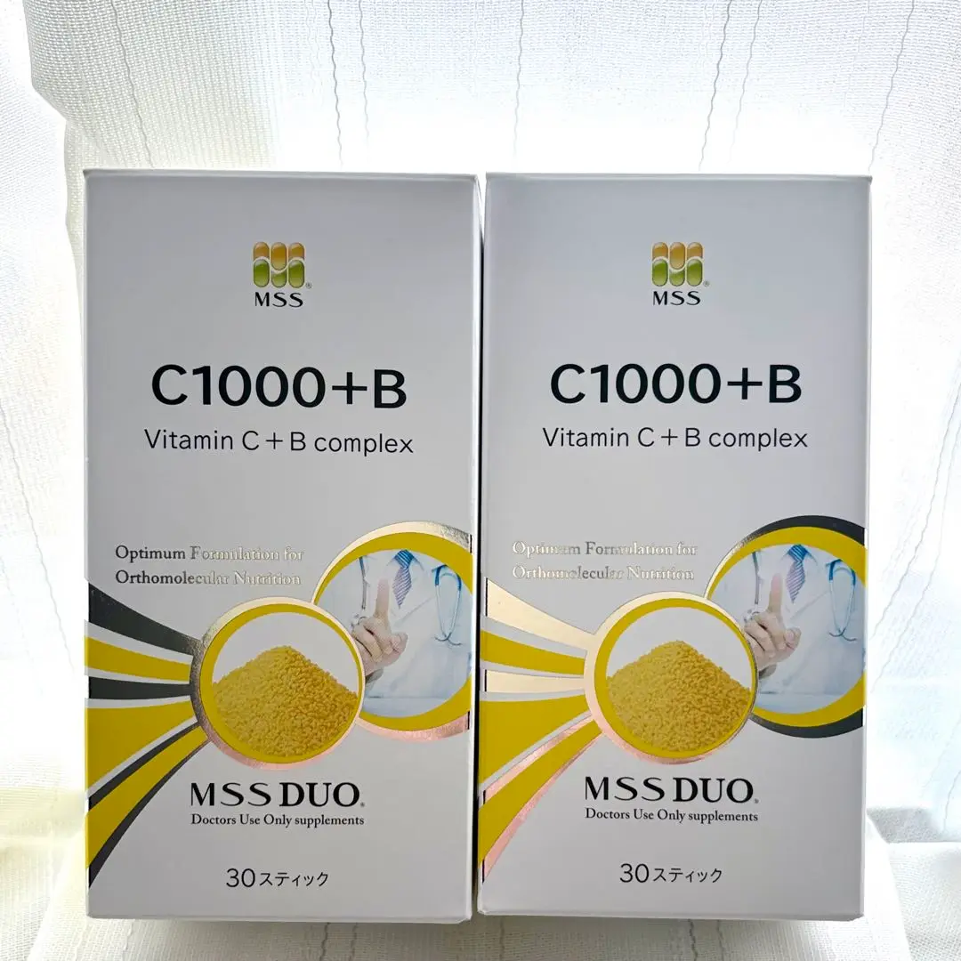 MSS DUO C1000+B ビタミンC+B群 30本 10箱 MSSサプリメント MSS DUO® C1000+B｜ドクターズコスメ専門通販