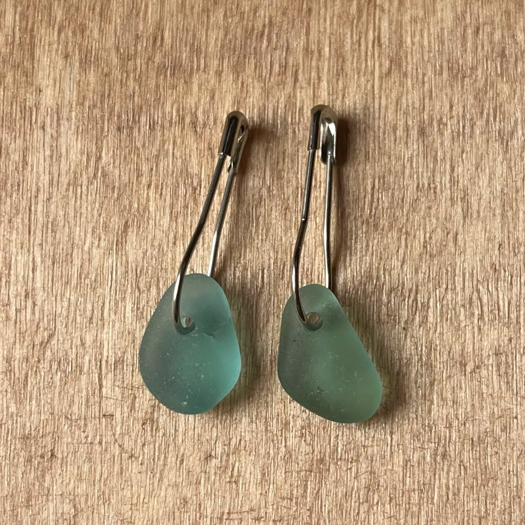 海玻璃 編織別針 行數標記 40 的縮圖