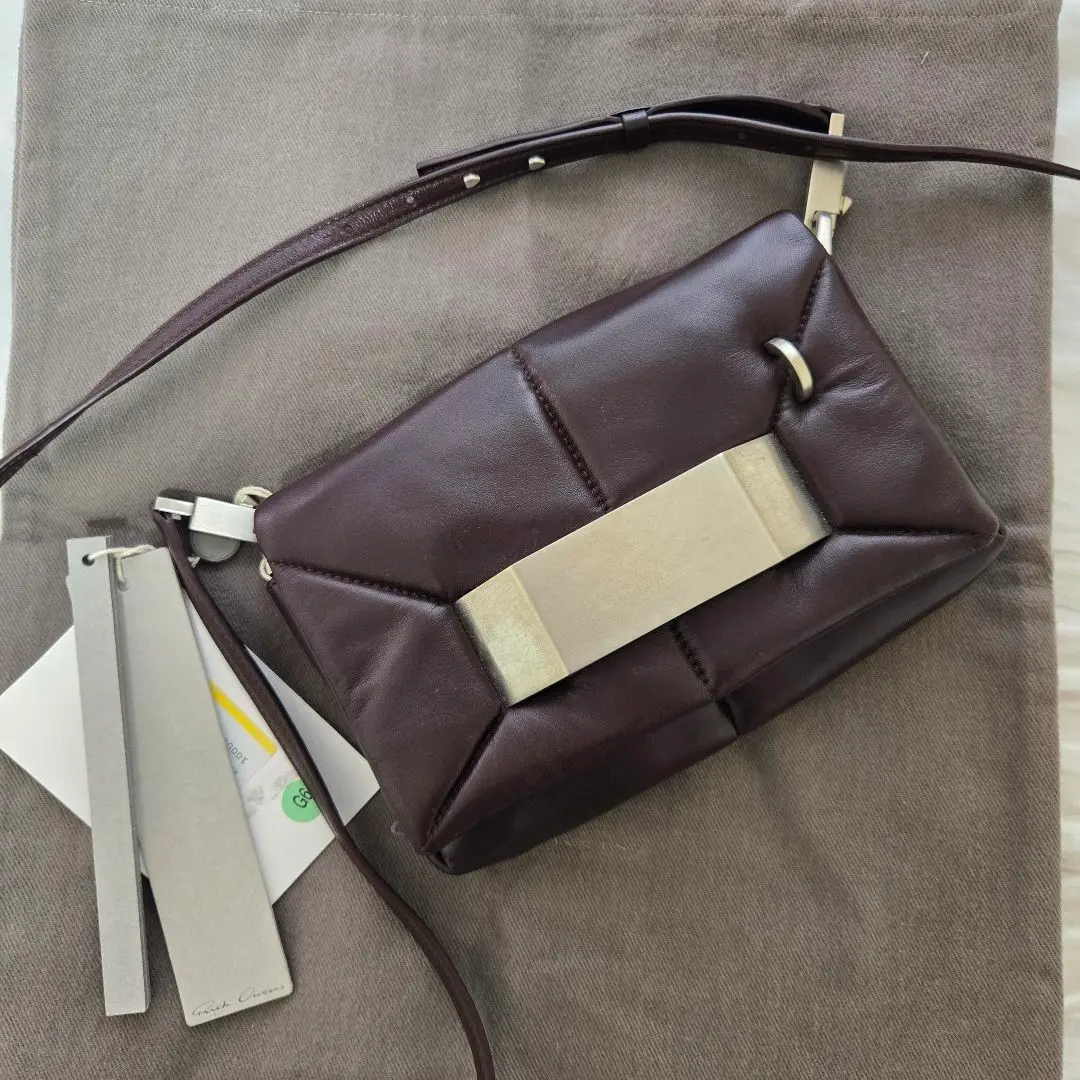 リックオウエンス レザーショルダーバッグ ブラック Rick Owens（リックオウエンス）の「Rick Owens - Bucket