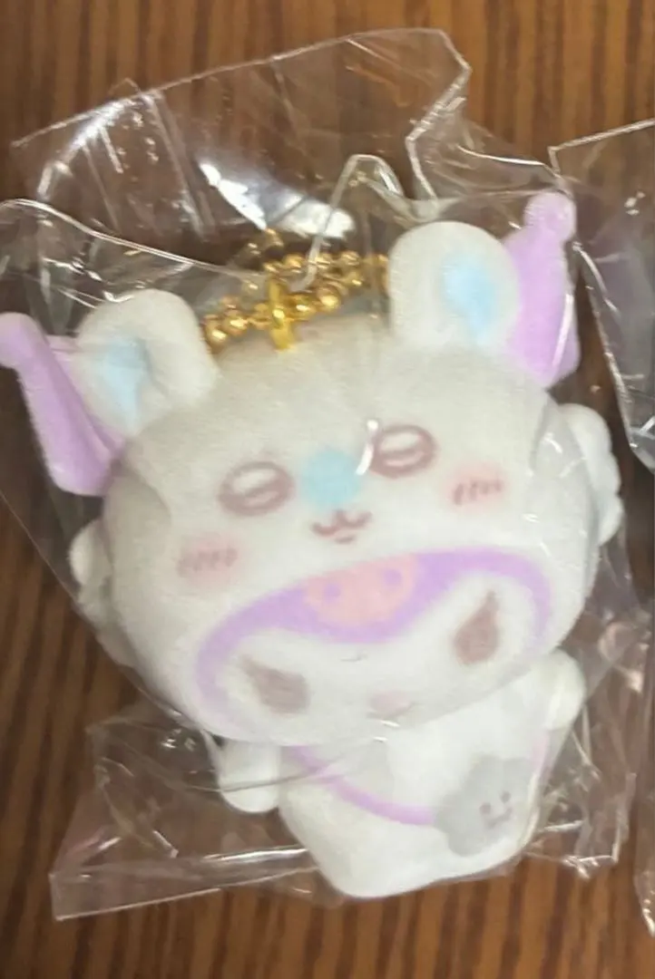 Thumbnail of Sanrio Chiikawa Flocky Mascot Momonga Kuromi
