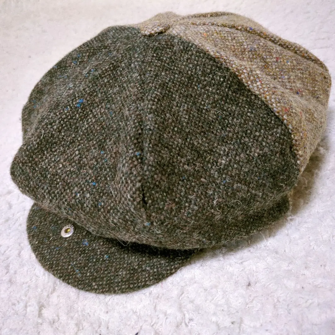 【美品】Hona-Hats グレー ウール キャスケット M 美品】Hona-Hats グレー ウール キャスケット M - メルカリ