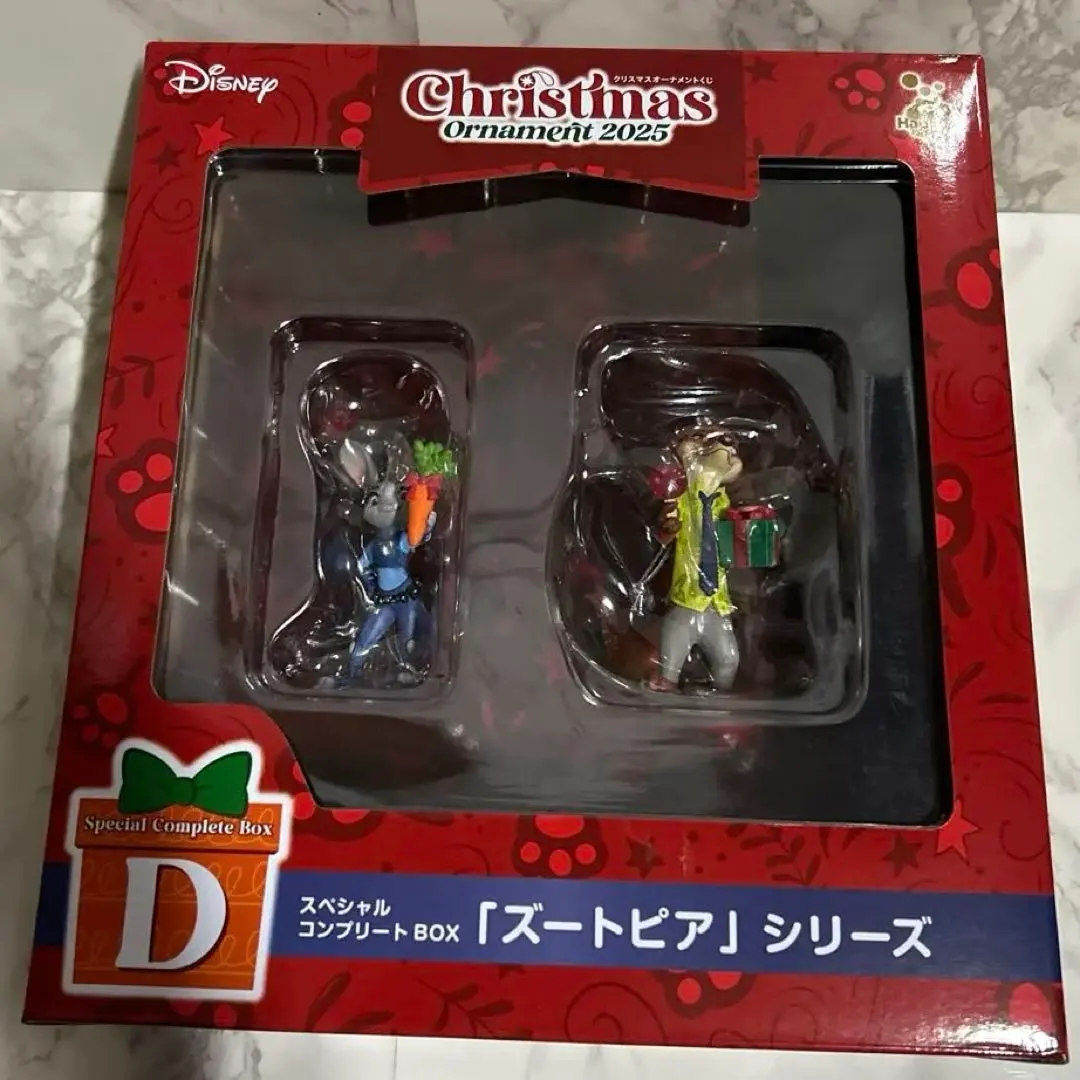 動物方城市 迪士尼 聖誕裝飾抽獎2025 全套盒 的縮圖