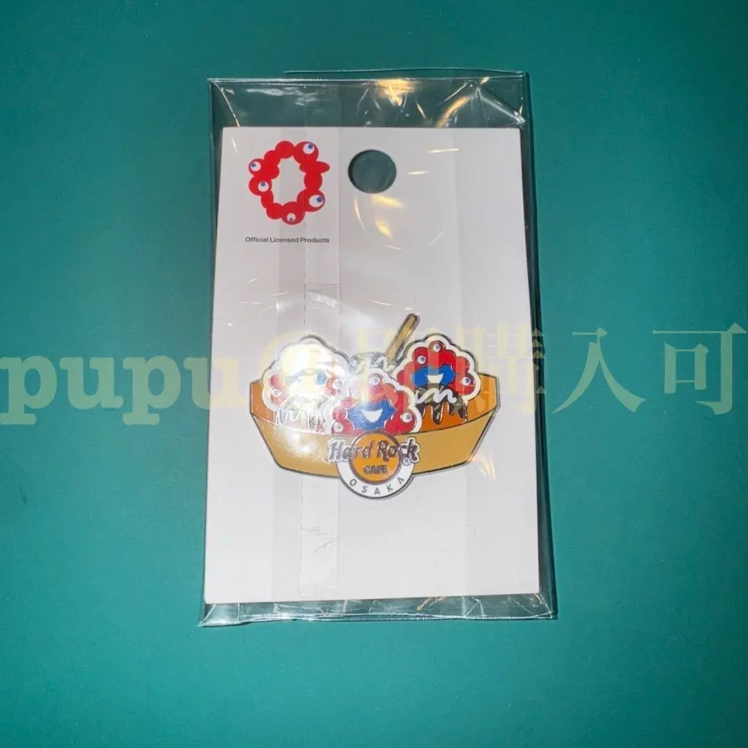 ⑦ 【完売品】ミャクミャク ピンバッジ ハードロックカフェ 大阪 限定 Hard Rock CAFE - ハードロックカフェ ピンズ ピンバッジミャク