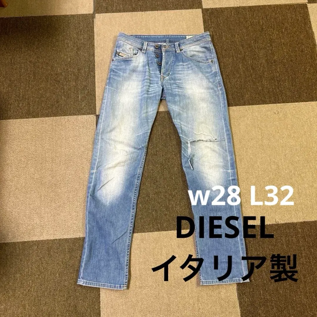 Thumbnail of DIESEL Made in Italy Men's Damaged Denim W28 L32 Diesel