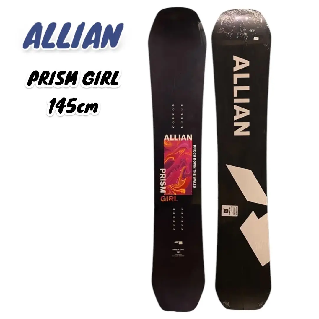 21-22 ALLIAN PRISM スノーボード 152 ALLIAN史上最高のバランスでスピードと操作性を両立。最強PRISM