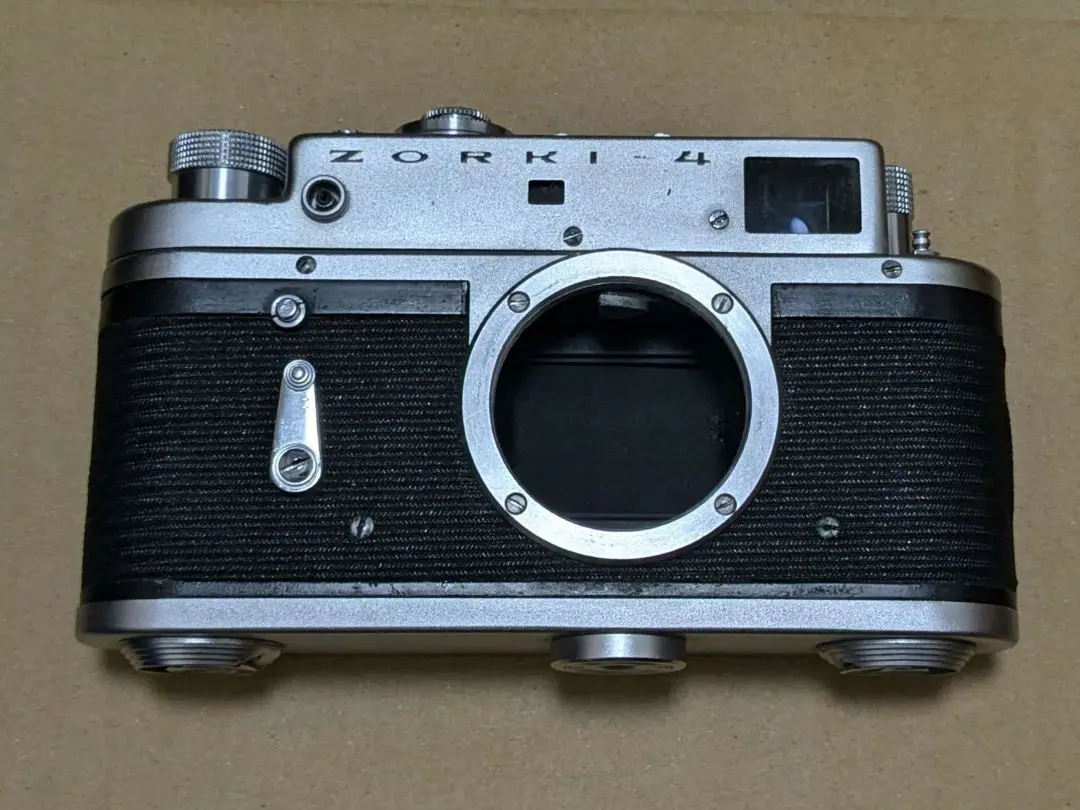 ソ連 ZORKI-4 50周年記念版 フィルムカメラ ジャンク品扱い Zorki-4 最高のファインダー＆それなりの品質の旧ソ連製レンジ
