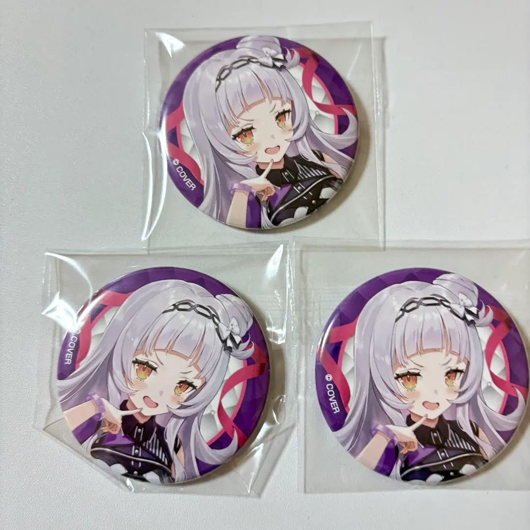 Thumbnail of Hololive Murasaki Shion 6th Fes Can Badge Set of 3