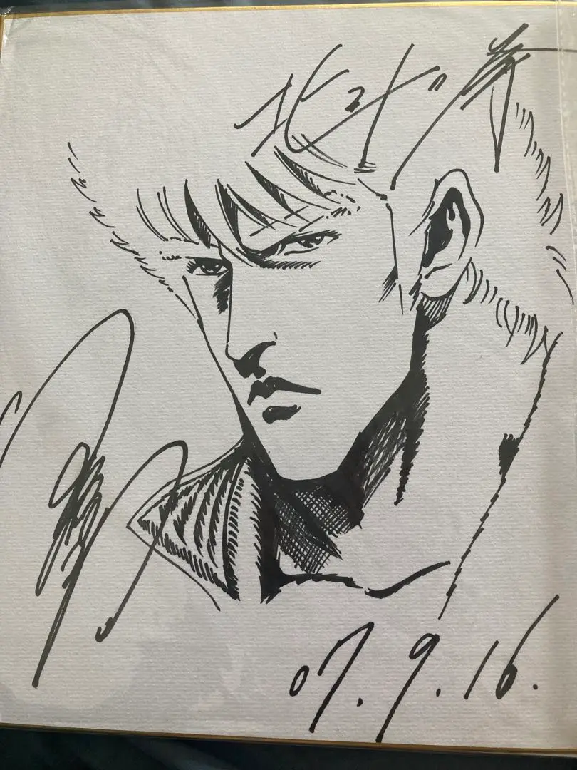 C84激レア✨　7/120 北斗の拳 リトグラフ 直筆サイン　原哲夫 C84激レア✨ 7/120 北斗の拳 リトグラフ 直筆サイン 原哲夫Ω