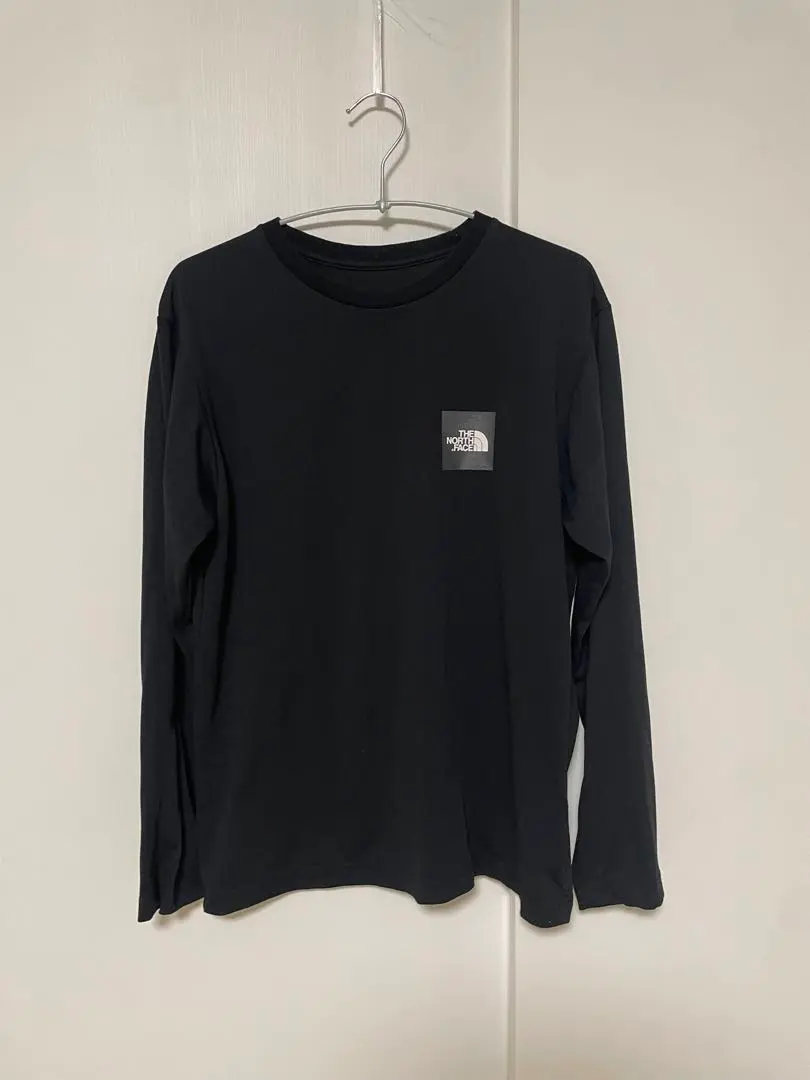 Thumbnail of The North Face Long Sleeve Square Logo Tee NT31706Z Black S