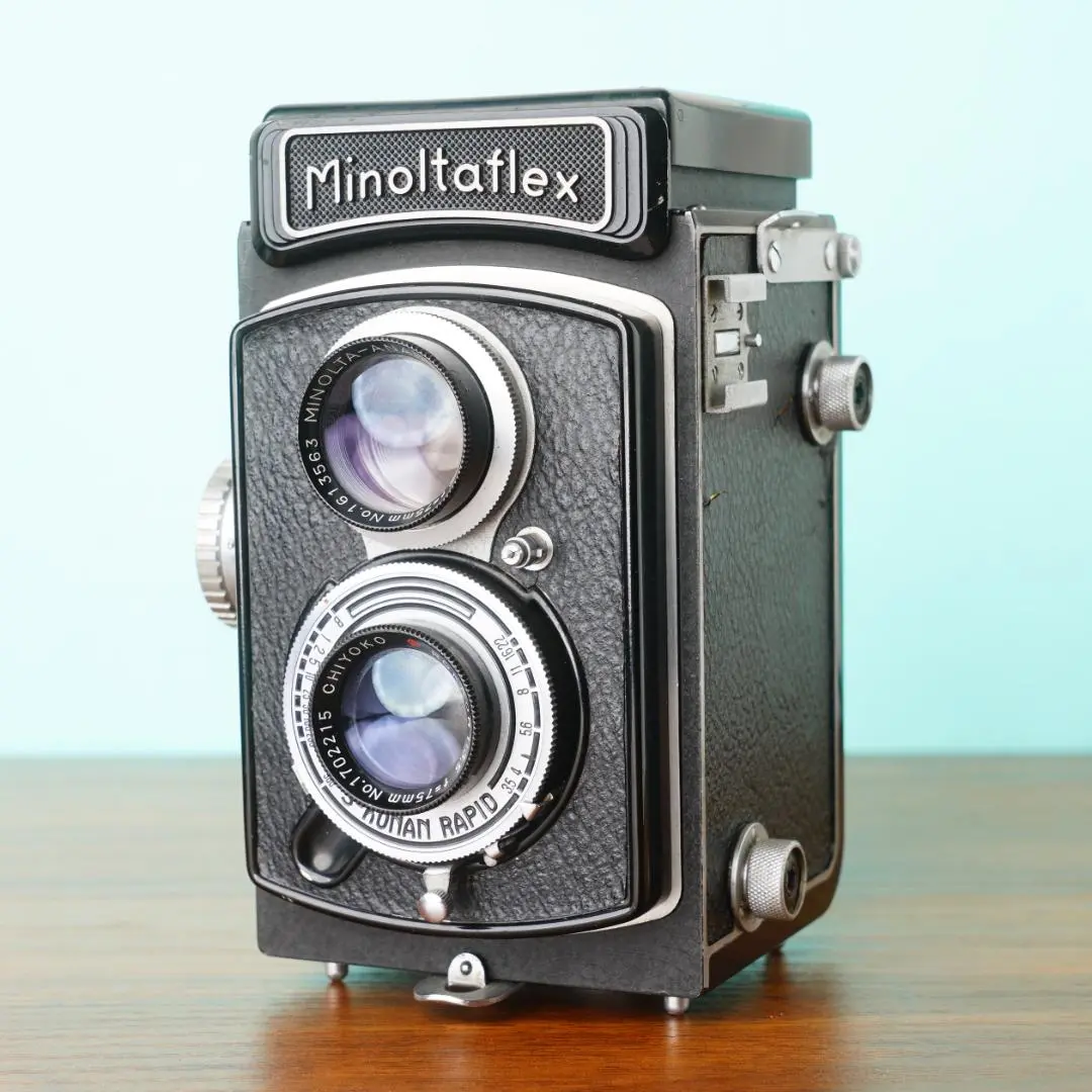 完動品◎Minoltaflex IIB ミノルタ 二眼レフ フィルムカメラ 28 完動品◎Minoltaflex IIB ミノルタ 二眼レフ フィルムカメラ 28