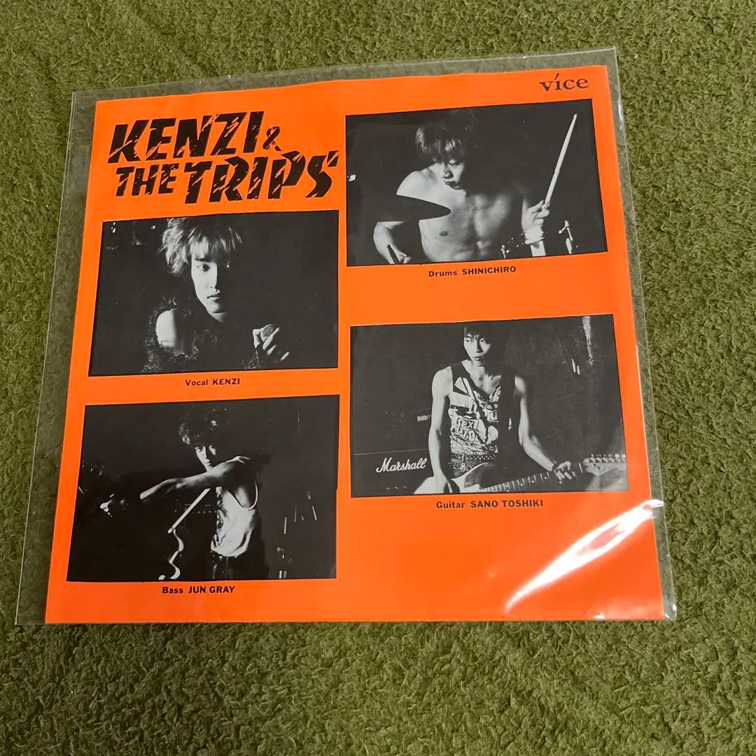 KENZI オリジナル盤 BRAVO JOHNNYは今夜もHAPPY END KENZI / ブラボージョニーは今夜もハッピーエンド・アルファ