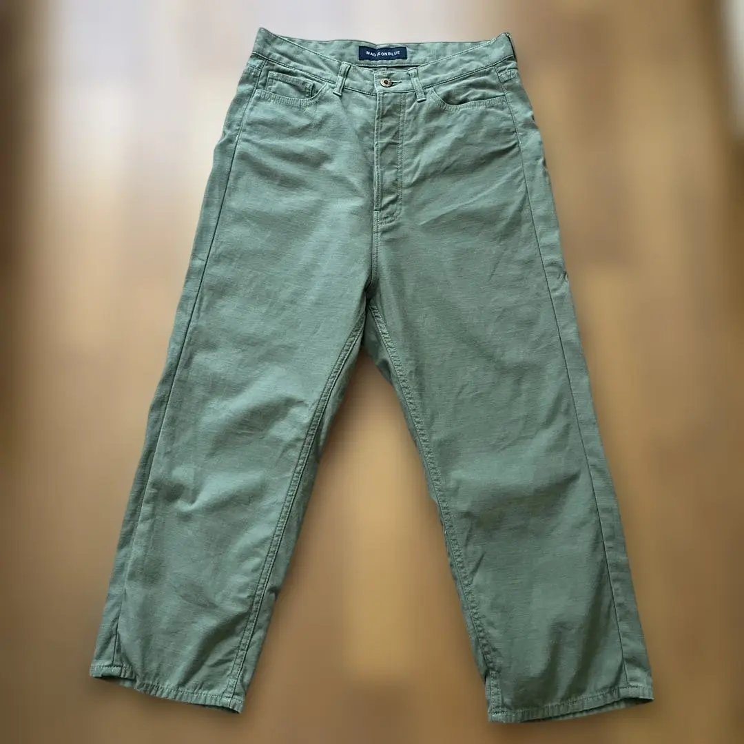 マディソンブルー☆サルエルパンツ☆カーキ CRASHED SAROUEL PT DENIM | PANTS | MADISONBLUE