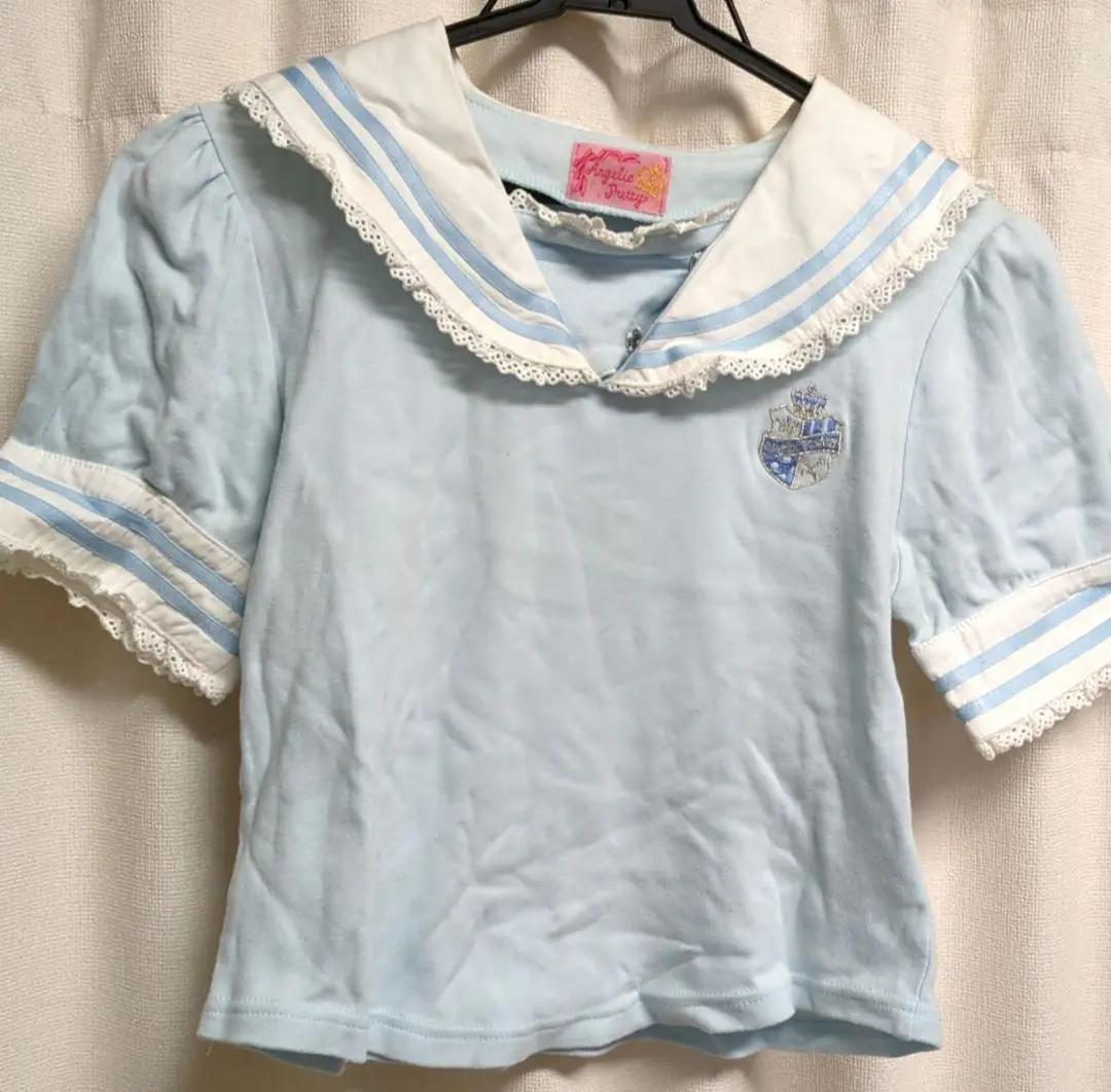 一流の品質 the and ALICE PIRATES オフ白 マリン柄半袖カーディガン トップス