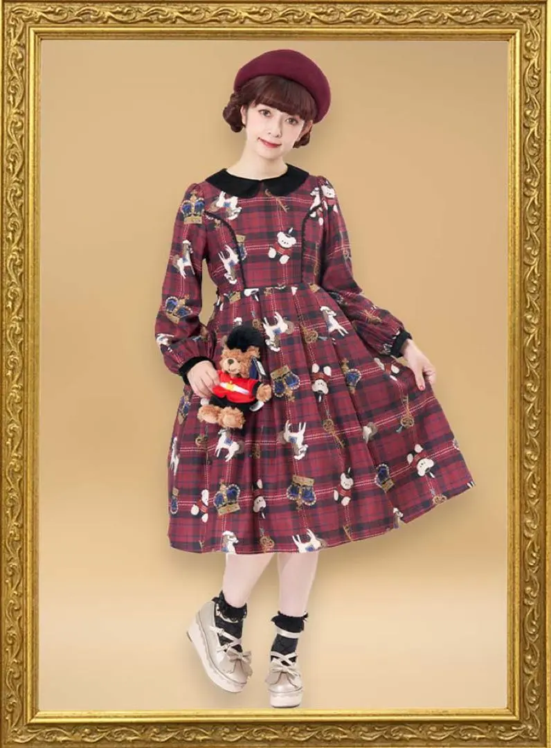 axes femme Kawaii ロンドントイズワンピース Mサイズ axes femme kawaii / ロンドントイズワンピース M 生成り Y-25