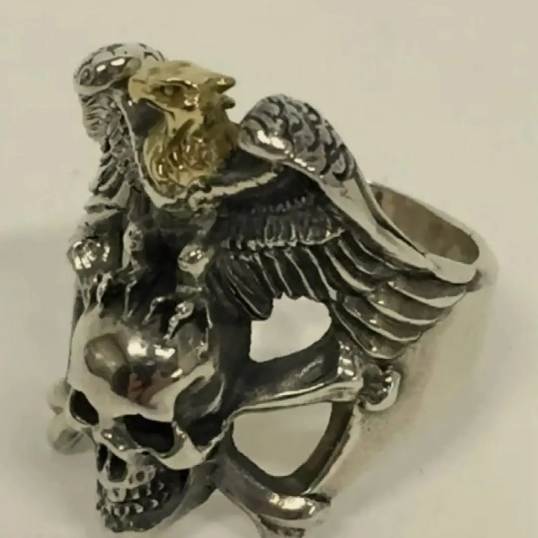 サブカルチャーSC☆ TWIN EAGLE RING ☆定価以下 SC SubCulture 'TWIN EAGLE RING'ツインイーグル リング 指輪
