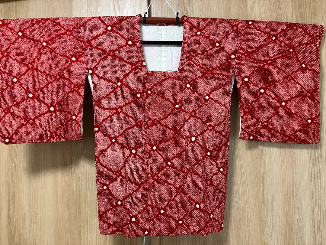 Thumbnail of Silk crepe de chine total shibori Michiyuki coat