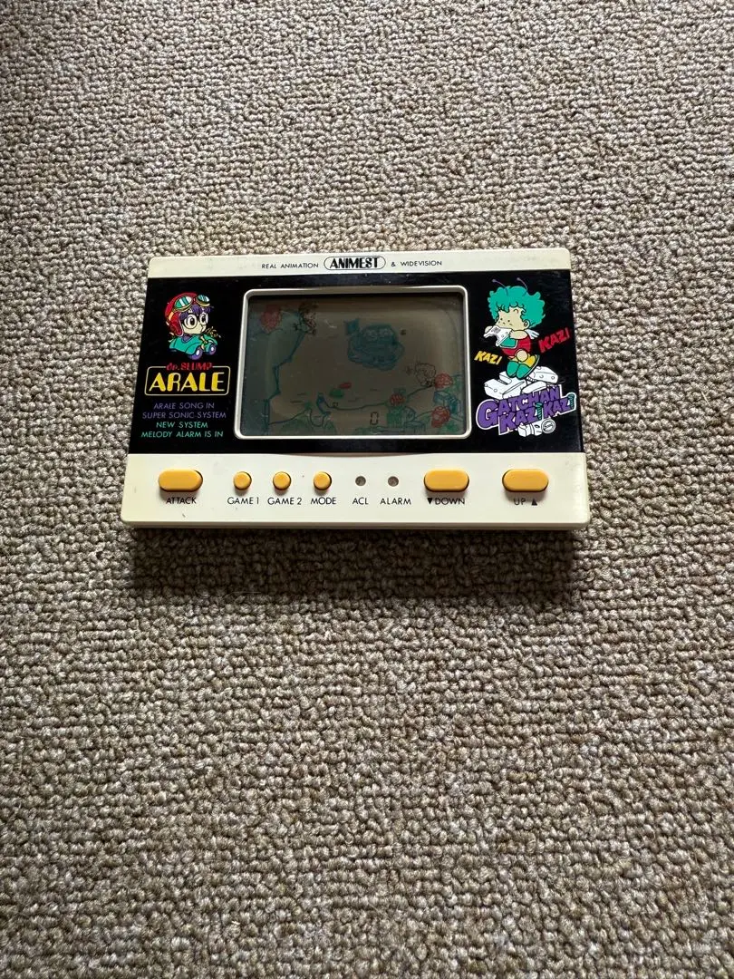 ゲームウォッチ Dr.スランプアラレちゃん　ガッちゃん。カジカジ。 Dr.スランプ アラレちゃん ゲームウォッチ ガッちゃん！カジカジ