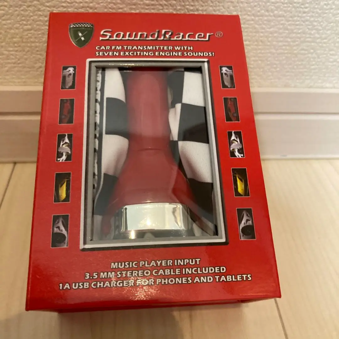 SoundRacer X 7種類のエンジンサウンド USB出力ポート付 シガーソケット エンジン音 フェラーリ ランボルギーニ : AB-Next -  通販 - Yahoo!ショッピング