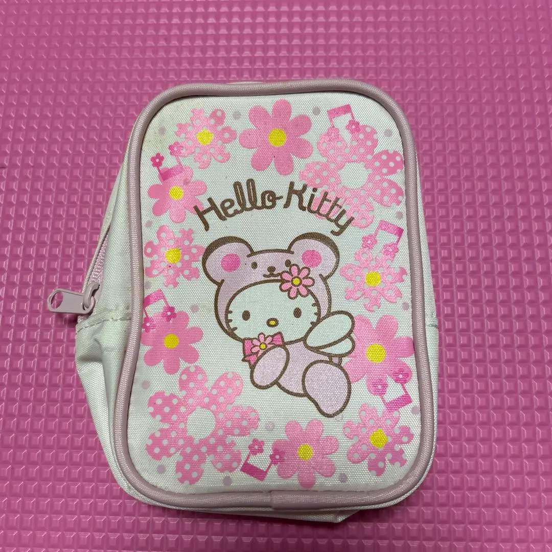 Thumbnail of Hello Kitty Flower Design Pouch