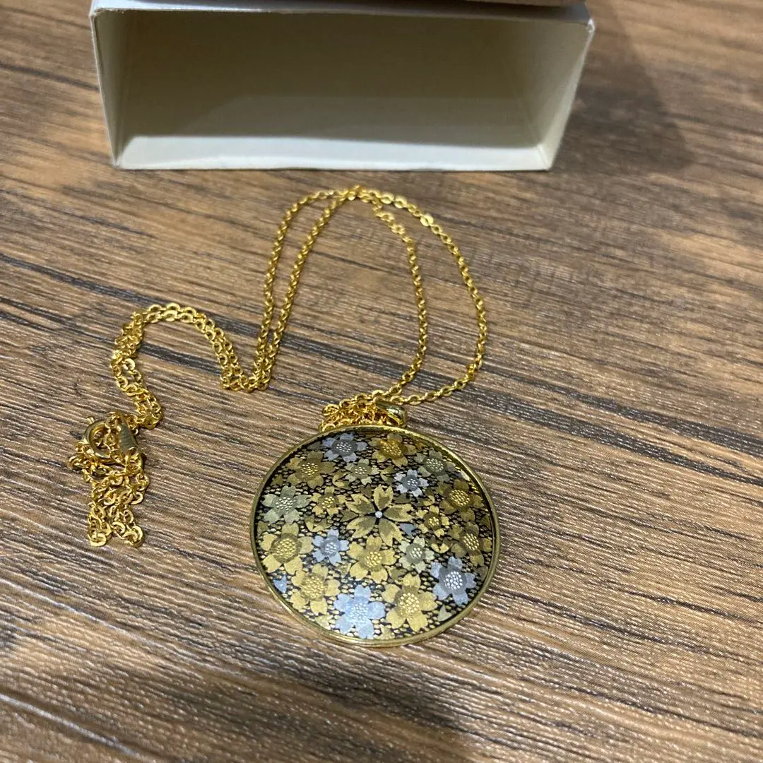 美品】AMITA 純銀 ネックレス シルバー Silver 象嵌？（Yahoo
