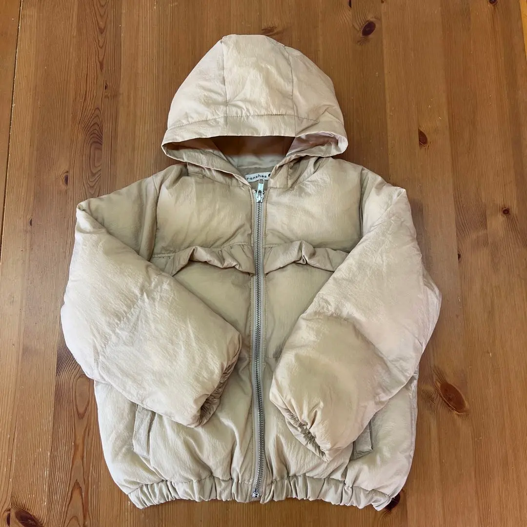Thumbnail of 【Excellent Condition】BRANSHES Beige Hooded Padded Coat 110cm