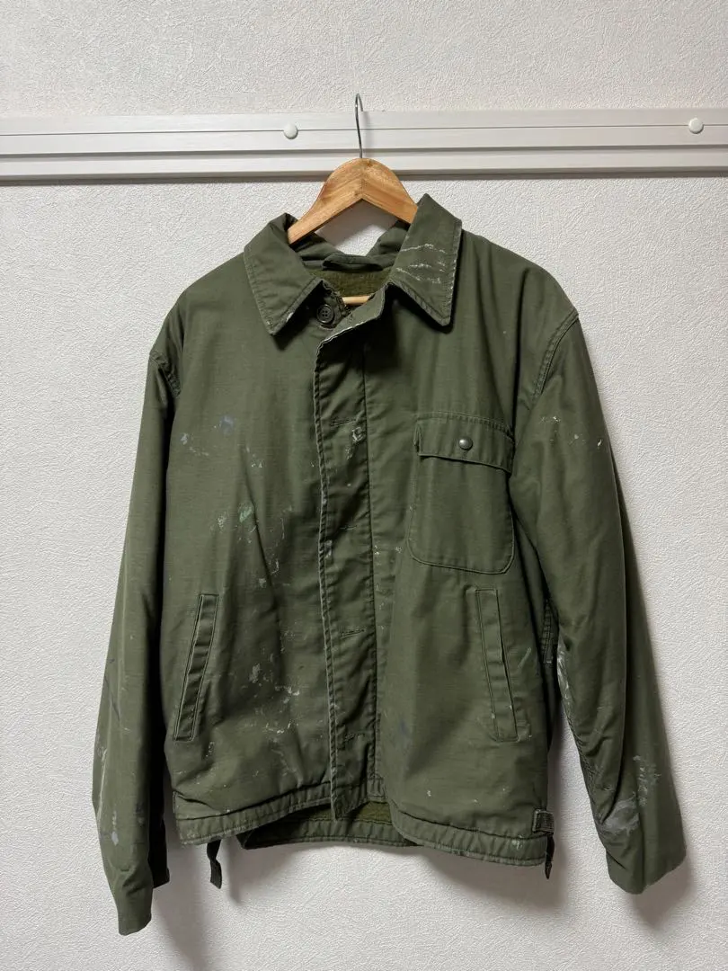 Thumbnail of 1950s Paint Splatter Military Jacket - Price negotiable