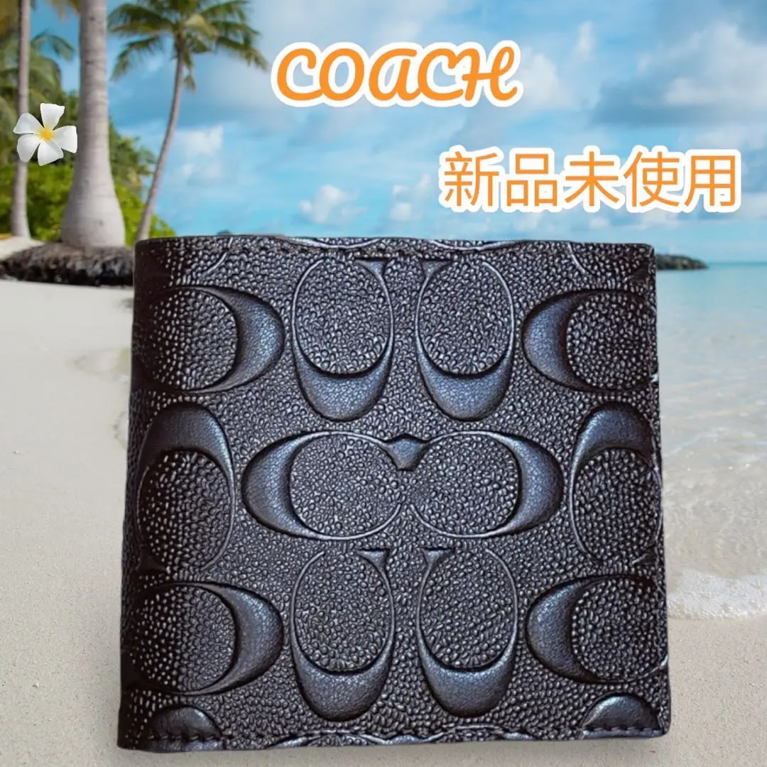 新品、未使用、コーチcoach二つ折り財布 メンズF75006 2025年最新】coach 二つ折り財布 f75006の人気アイテム - メルカリ