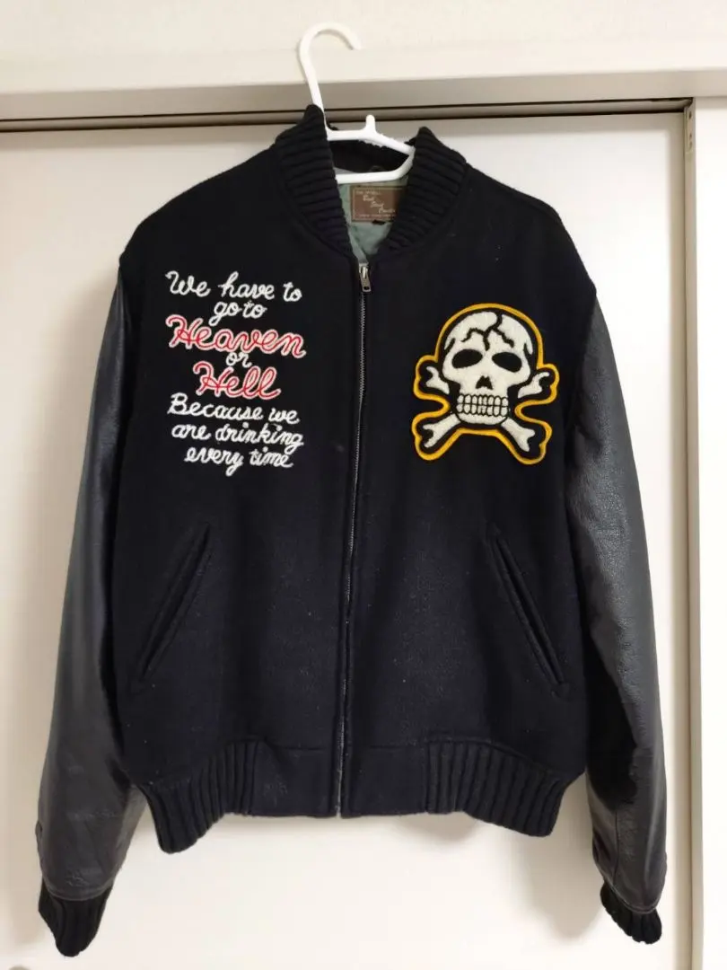 Thumbnail of Stadium Jacket - Men's - BackStreetCrawler - Cowhide