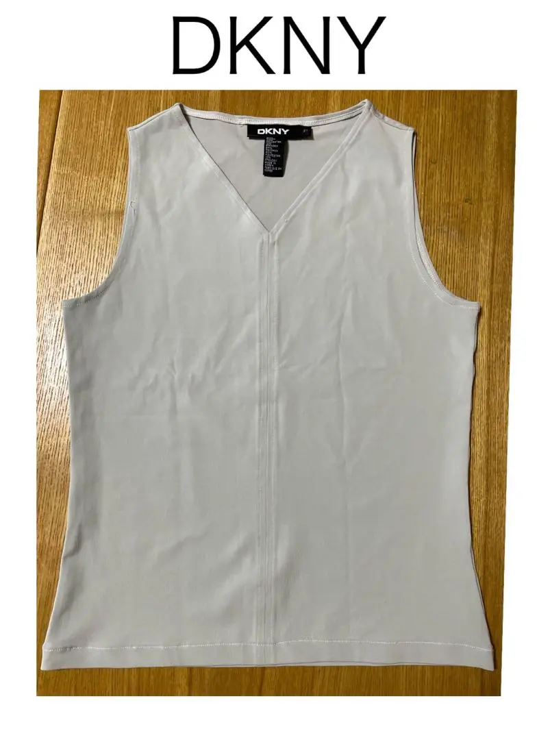 [新品]DONNA KARANスパンコール付きタンクトップ&ボレロ レースボタンカップ付きタンクトップ/2025 SS COLLECTION