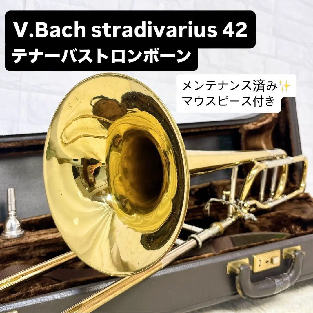Stradivarius Model 42 フレンチホルンマウスピース B.TilZ ティルツ D4 フレンチホルン マウスピース アメリカン