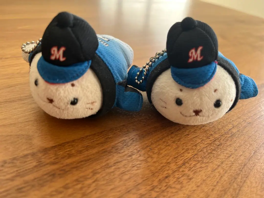 千葉ロッテマリーンズ　しろたん　ぬいぐるみ　マスコット　キーホルダー 千葉ロッテマリーンズ しろたん ぬいぐるみ マスコット キーホルダー