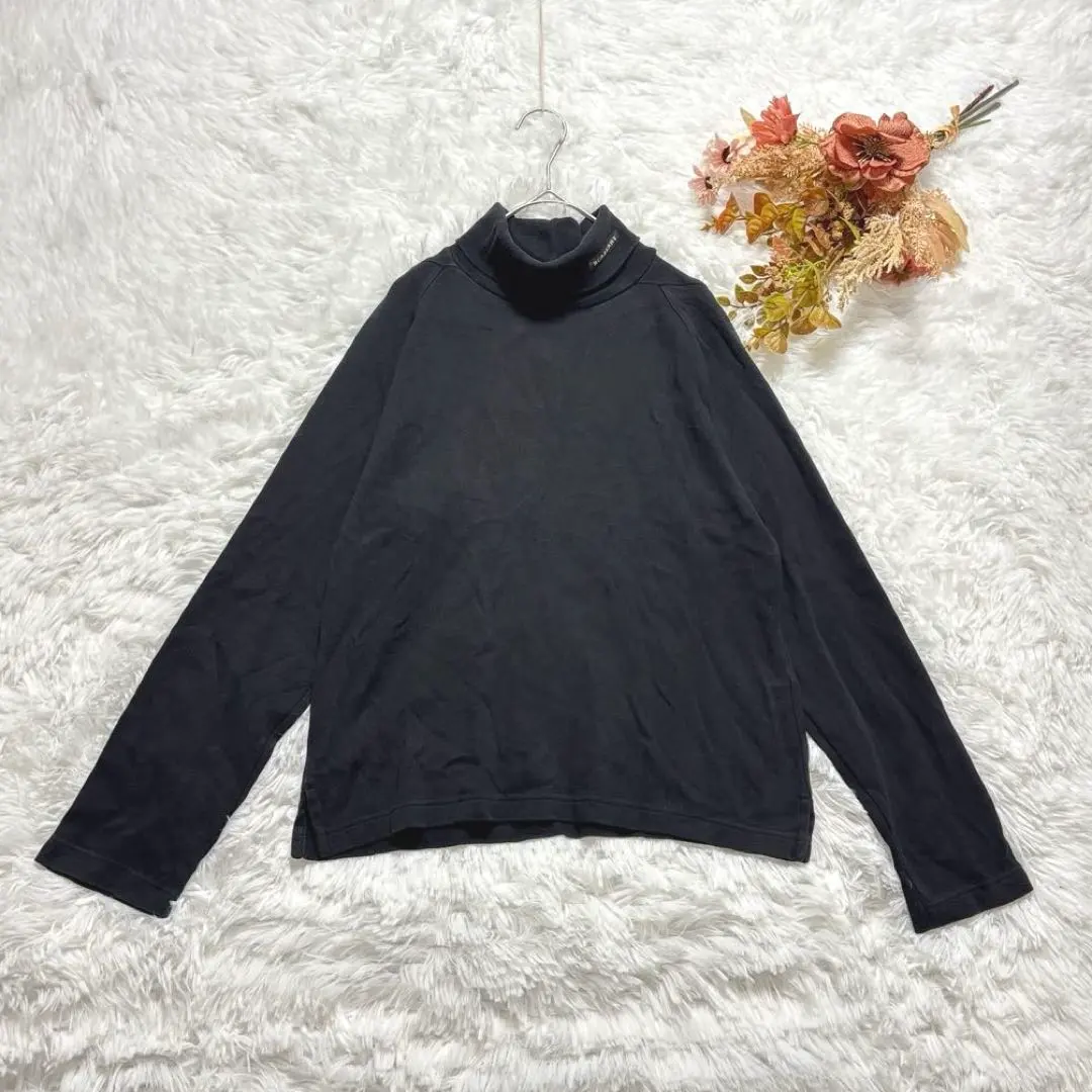 Burberry 巴寶莉高爾夫 長袖針織衫 日本製 標誌標籤 素色 薄款 的縮圖