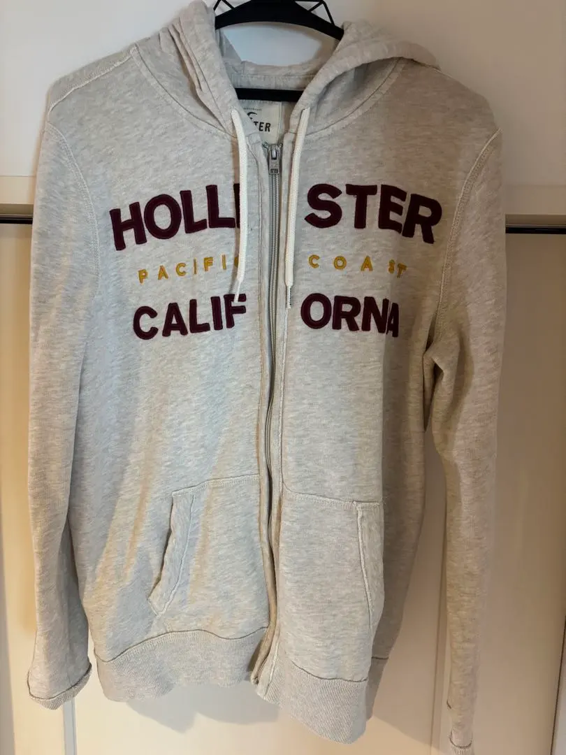 Thumbnail of Hollister Gray Full-Zip Hoodie S