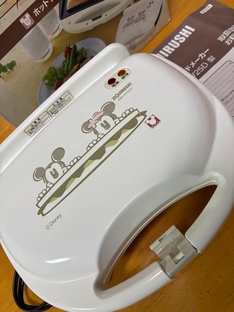 ZOJIRUSHI ワッフルメーカー ミッキー ミニー最終値下げ｜Yahoo